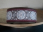 Preview: 0953c Collar ~Antoinette~ bordeaux-olive 30.5-35cm