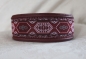 Preview: Halsband ~Makaros~ dunkelrot 30-35cm