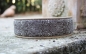 Preview: Halsband ~Kami~ dunkelbraun-sand 44-49cm