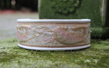 0769 Collar ~cream-white-rosé~