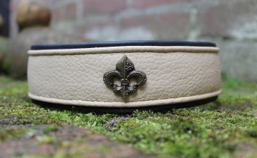 Choke Collar ~Sayeh~ tan-black 42.5cm+4.5cm