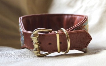 Preview: Collar ~Motego~ saddlebrown 33-38cm