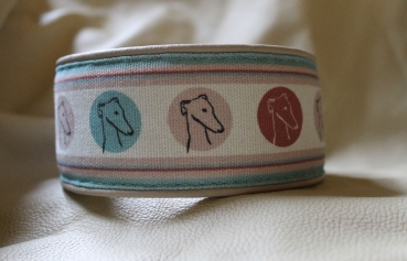 Preview: Collar ~Sabah 2~ greybeige 33-37cm