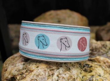 Collar ~Sabah 2~ greybeige 33-37cm