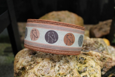 Collar ~Sabah 2~ redbrown 33-37cm