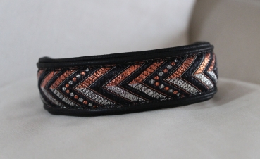 Collar ~Ferras~ black 24+6cm