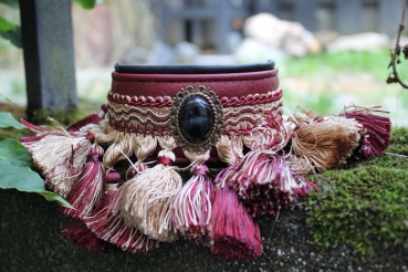 Collar with Tassel Trim ~Intisar~