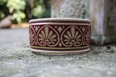 Preview: 1486b Collar ~burgundy-beige~