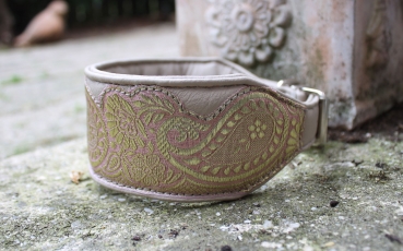 Preview: 1305b Collar ~greybeige-salmon-gold~