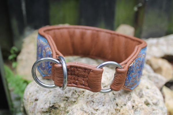 1407m Choke-Collar ~Janour~ midbrown 42+3cm