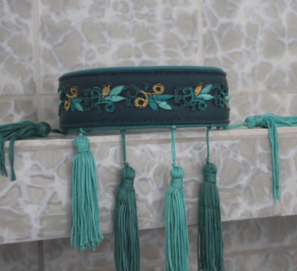 Collar ~Sintra~ petrol-turquoise