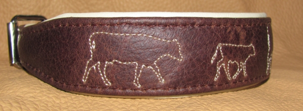 Collar ~Muna~ with individual embroidery