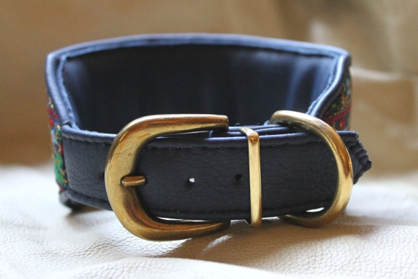 Halsband ~Lonato~ dunkelblau 33-38cm