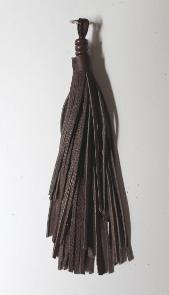 Leather Tassel ~darkbrown~ 17cm