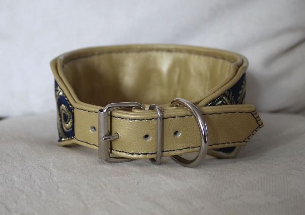 1433c Collar ~blue-gold~