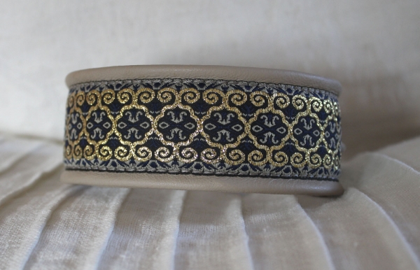 0682a Collar ~Renaissance~ darkblue-grey