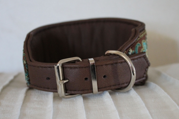 Collar ~Blossom~ brown 31-36cm
