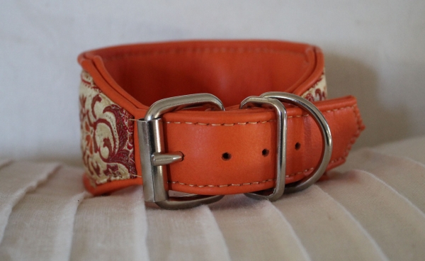 1468a Collar ~Blossom~ beige-orange