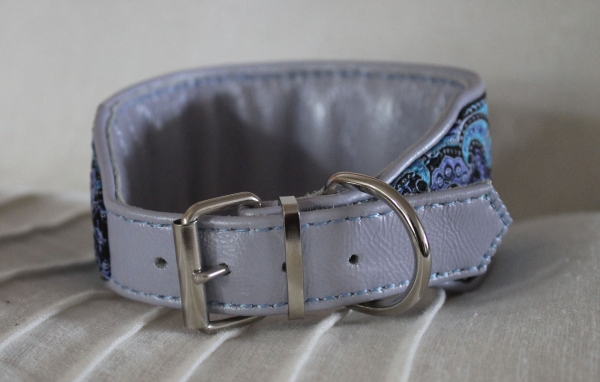 Collar ~Janour~ lavender-blue 30-35cm