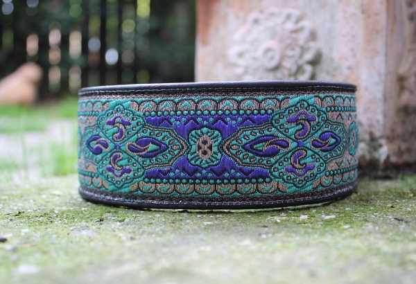 1512b Collar ~Nagual~ blue-turquoise