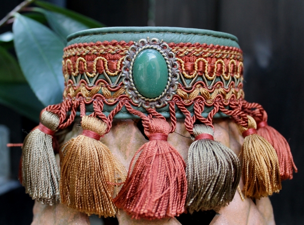 Collar with Tassel Trim ~Intisar~