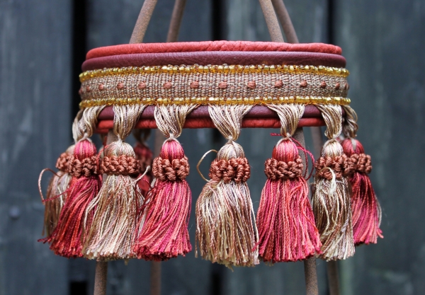 Collar with Tassel Trim ~Intisar~