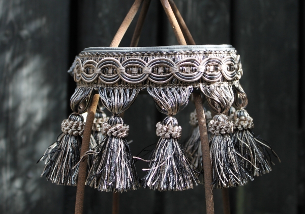 Collar with Tassel Trim ~Intisar~